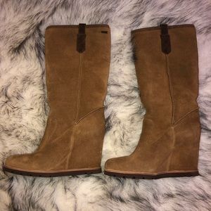 Ugg wedge knee boots